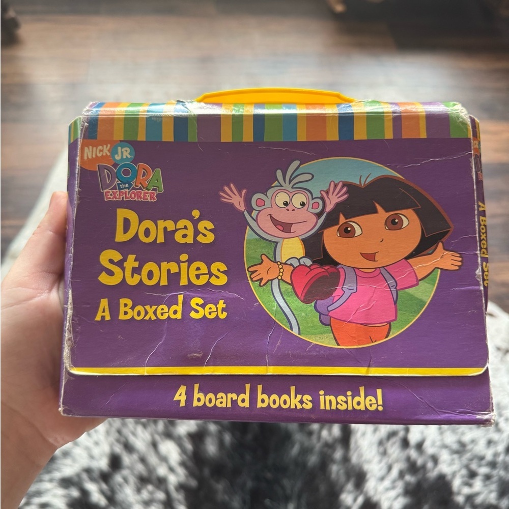Dora The Explorer Learning Board Books (3)